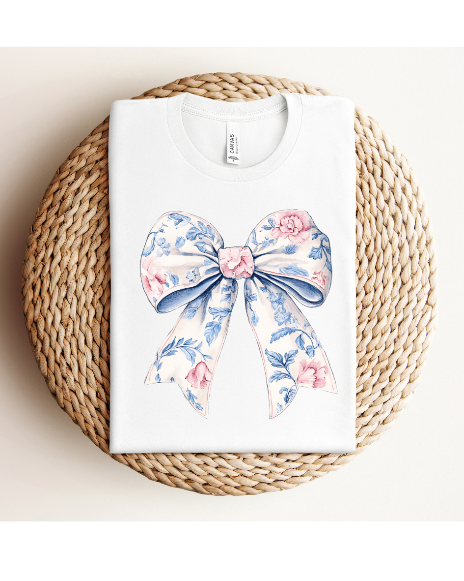 Preppy Coquette Spring Tee ~ Tshirt