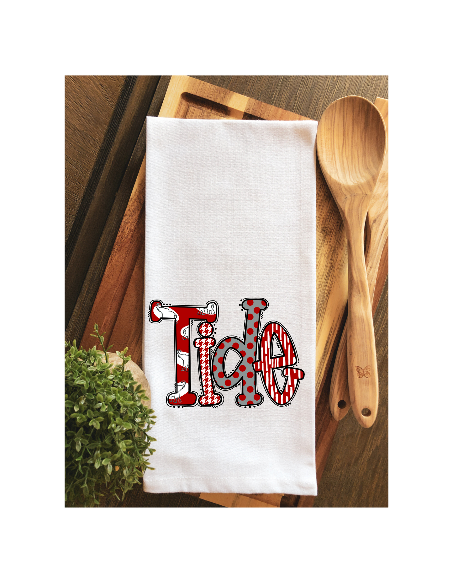 Alabama Game Day TIDE Tea Towel| Hand Towel