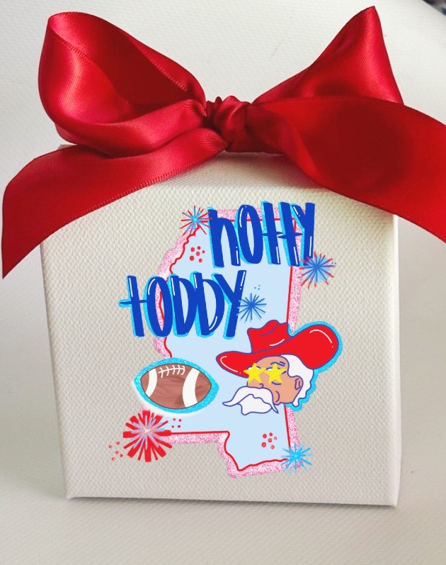 HOTTY TODDY Gameday Canvas Art - Dorm Decor