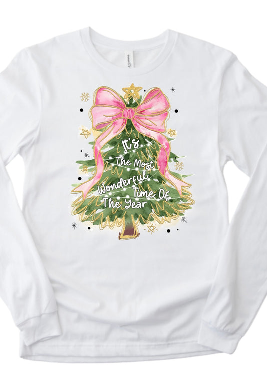 It's the Most Wonderful Time of the Year Christmas Long Sleeve Tee