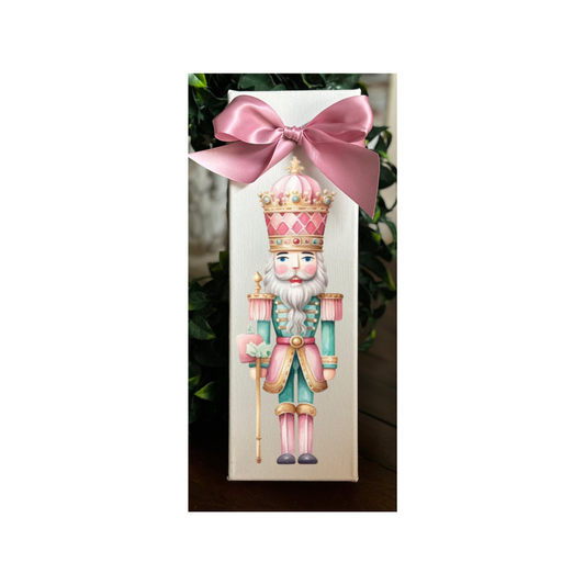 Whimsical Sugarplum Nutcracker Canvas Art