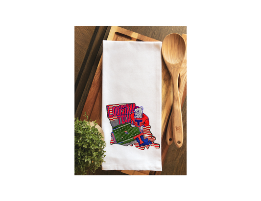 LA TECH Gameday Tea Towel - Kitchen Towel