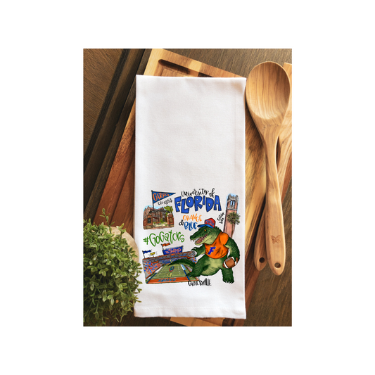 University of Florida - Go GATORS Gameday Tea Towel